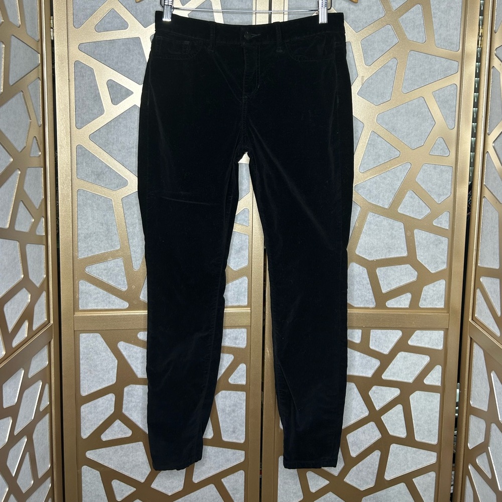 Joe’s Velvet The Icon midrise skinny ankle jeans